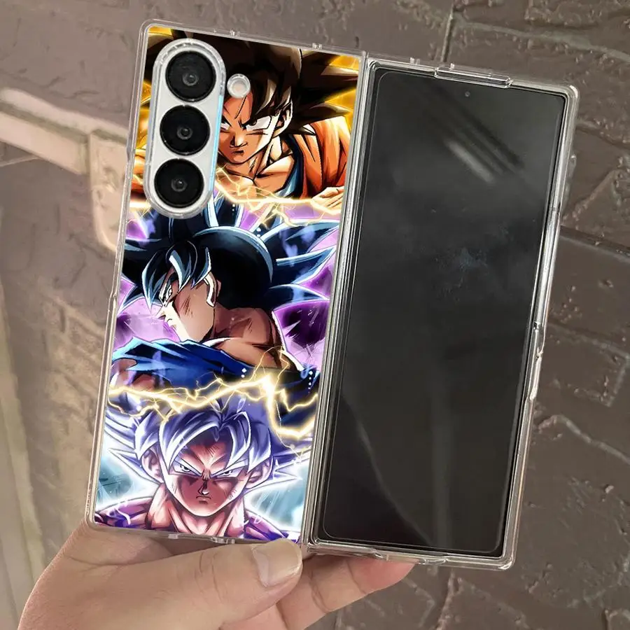 لعبة دراغون بول سون جوكو فيلق شفاف لينة غطاء الهاتف حقيبة لهاتف سامسونج جالاكسي ZFold5 Z أضعاف 7 6 5 4 3 ZFold3 ZFold7 ZFold6 #3