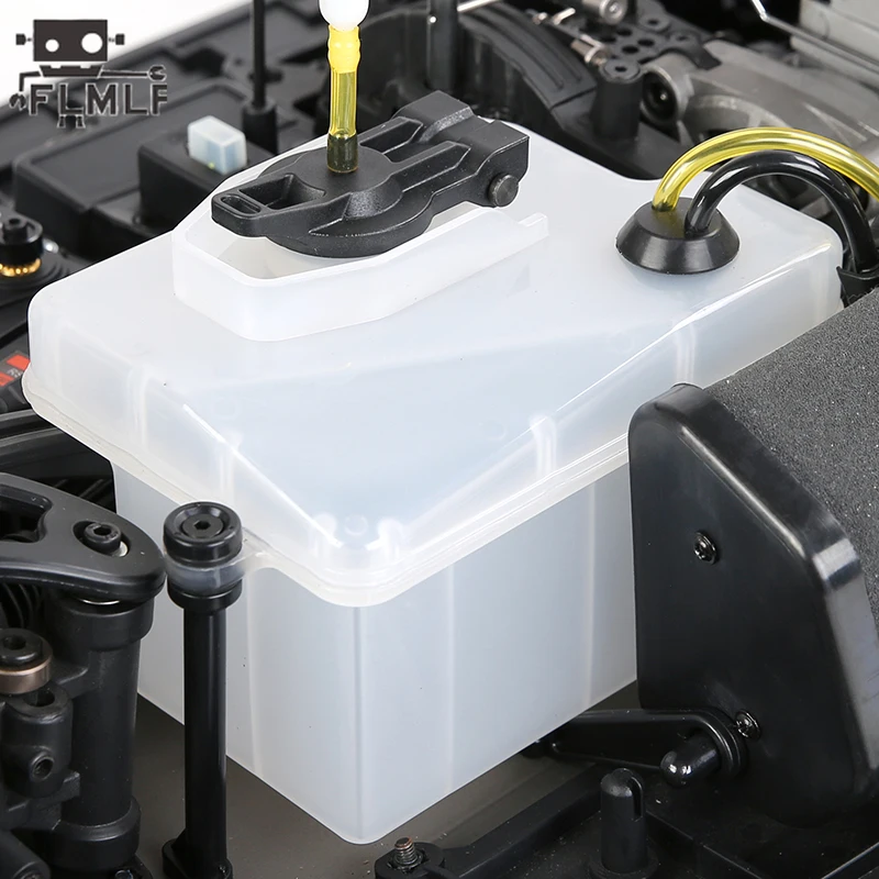 Assemblage précieux de carburant de moteur transparent en plastique de voiture à télécommande pour 1/5 eckan Rofun D5 F5 RF5 camion MCD XS-5 pièces de camion RR5 Rc