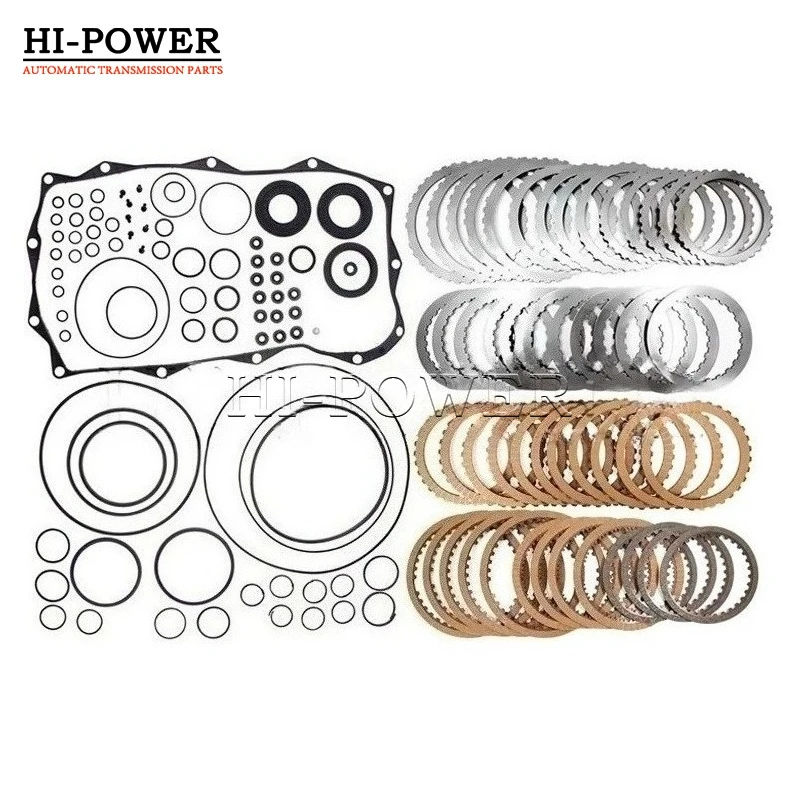 

8HP70 ZF8HP70 Auto Transmission Gearbox Master Rebuild Kit Overhaul Clutch Plates Friction Steel Kit For BMW JAGUAR LAND ROVER