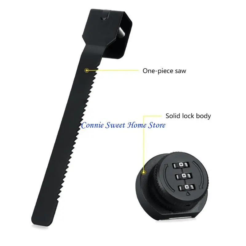 LXAF Sliding Glass Door Lock Password Lock Anti-theft Safety Combination Lock