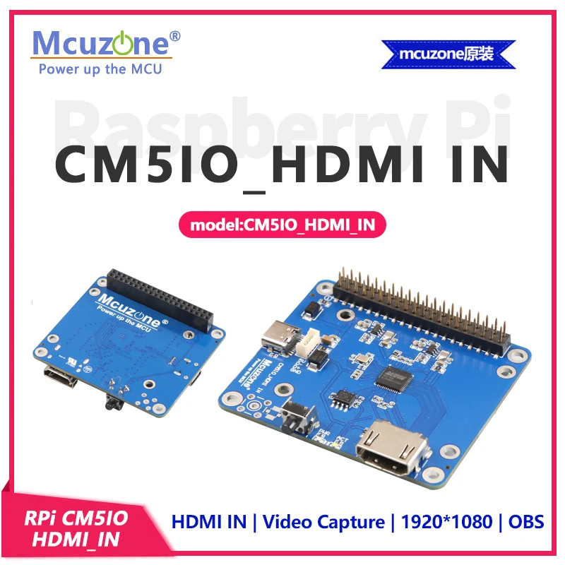 

Raspberry Pi CM5IO_HDMI IN module,Compatible with RPi 4B/5/CM5IO platforms.