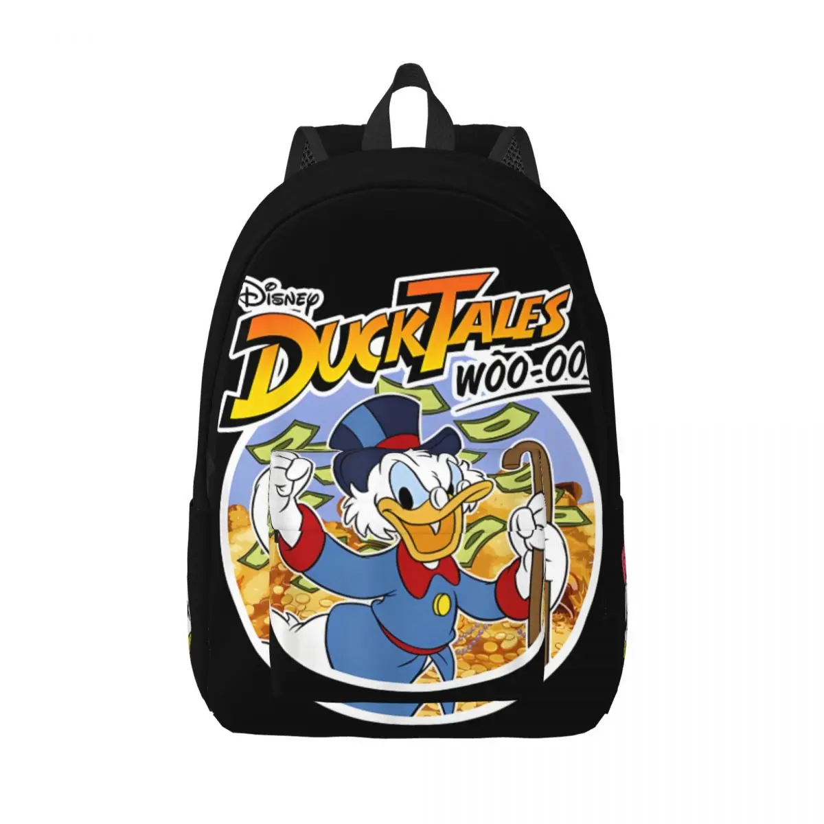 For School Disney Retro Washable Classic Donald Duck Storage Bag Office Workers Schoolbag Back To School Gift