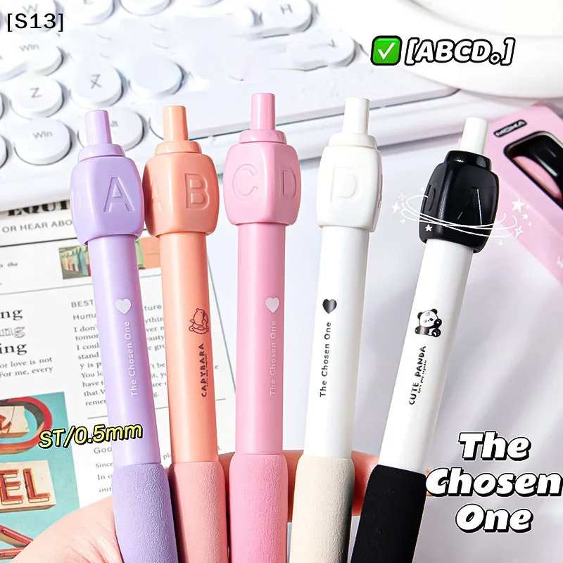 

1Set Rotation Answer Gel Pen Novelty Decompression Rotating Gel Pen Creative Stationery Ballpoint Student Stationery Gifts[Q]Q@