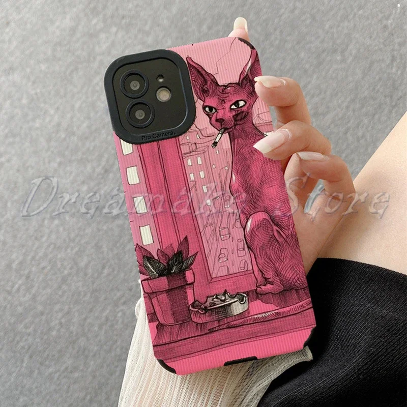Siamese Cat Phone Case for Iphone 11 Pro Max Iphone 16 Pro Max Iphone 13 Pro Max Iphone 14 Pro Max Iphone 15 Pro Max Case