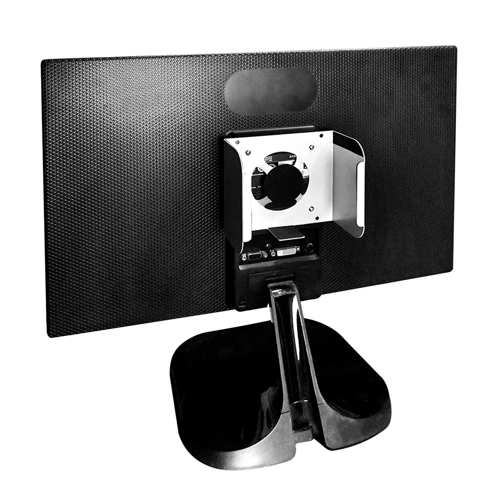

Monitor Holder for Apple Mac Mini M4 Space-Saving Wall Mount Stand Behind The Monitor Support Monut PC Accessories