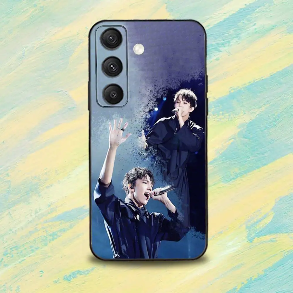D-Dimash Q-Qudaibergen-es funda de teléfono para Samsung S25,S24,S10,S22,S21,S20,S23,Ultra,Plus,Lite,FE, funda negra de silicona suave