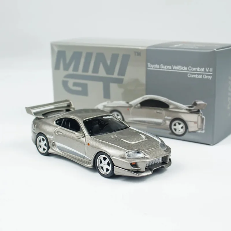 

В наличии 1:64 # 190. Литая под давлением модель автомобиля из сплава Toyota Supra VeilSide, подарочная игрушка для мальчика, коллекционный предмет для взрослых.