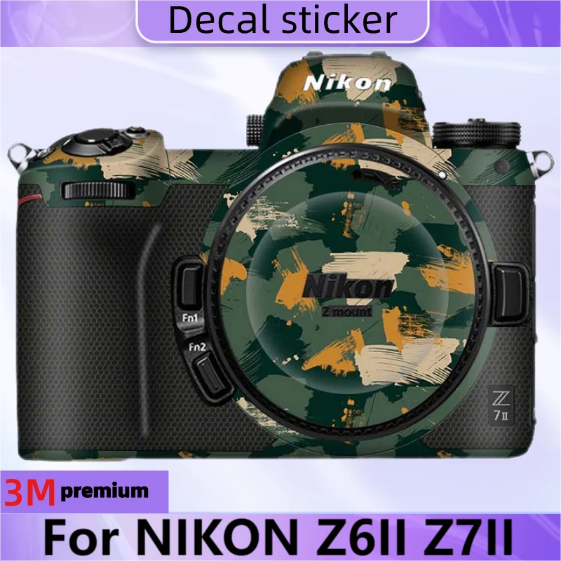 

For NIKON Z6II Z7II Camera Sticker Protective Skin Decal Film Anti-Scratch Protector Coat Z62 Z72 Z6M2 Z7M2 Z6Mark2 Z7Mark2