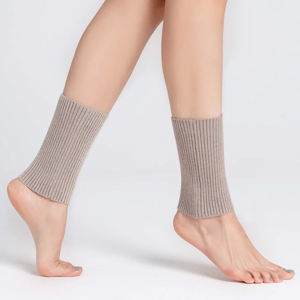 Warm Wool Ankle Warmers Sheep Wool Soft and Skin Friendly Cashmere Ankle Socks Thickening Breathable