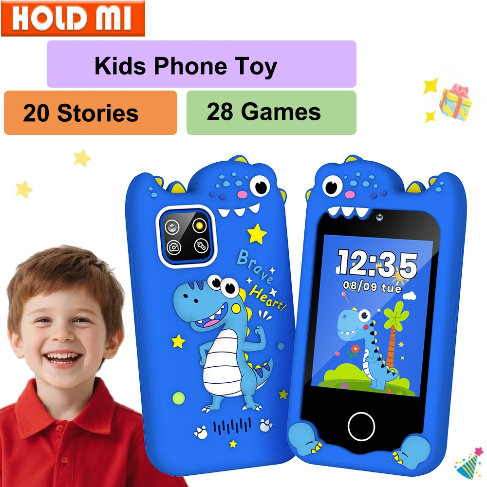 【セール中】子供用スマートフォン 28ゲーム 20話 ビデオ 音楽プレーヤー おもちゃ 電話 カメラ 睡眠時間トラッカー 学習 教育玩具 子供向けギフト