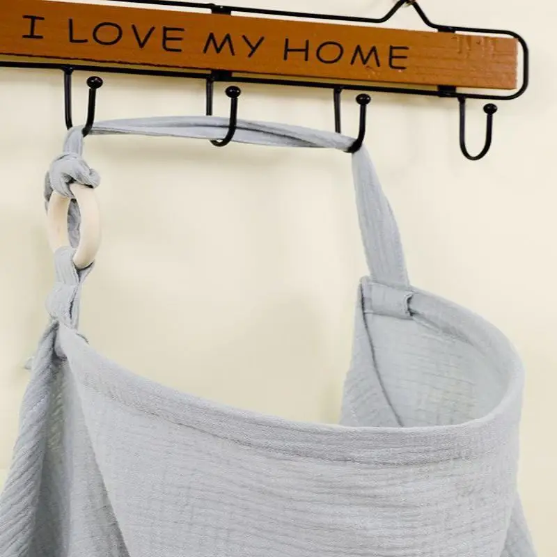 Baby Nursing Cover Breathable Nursing Cover With Arched Neckline Women's Mum Nursing Apron Soft And Breathable Pure Cotton