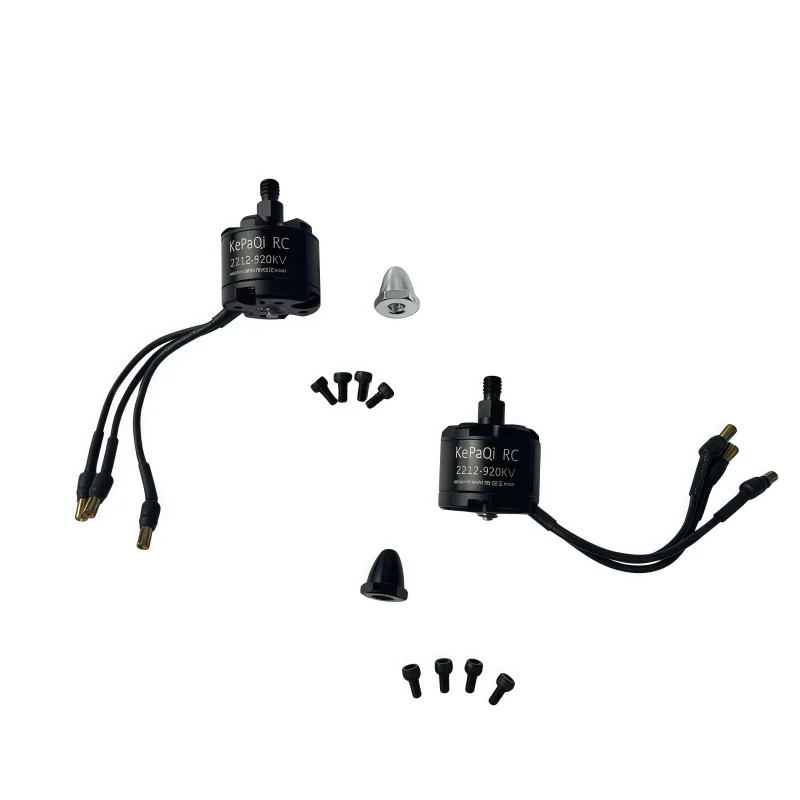 มอเตอร์ Kepaqi RC 2212-920KV สีดำเงิน แบบล็อคตัวเอง เหมาะสำหรับเครื่องบินหลายใบพัด RC โดรนเต้นรำ