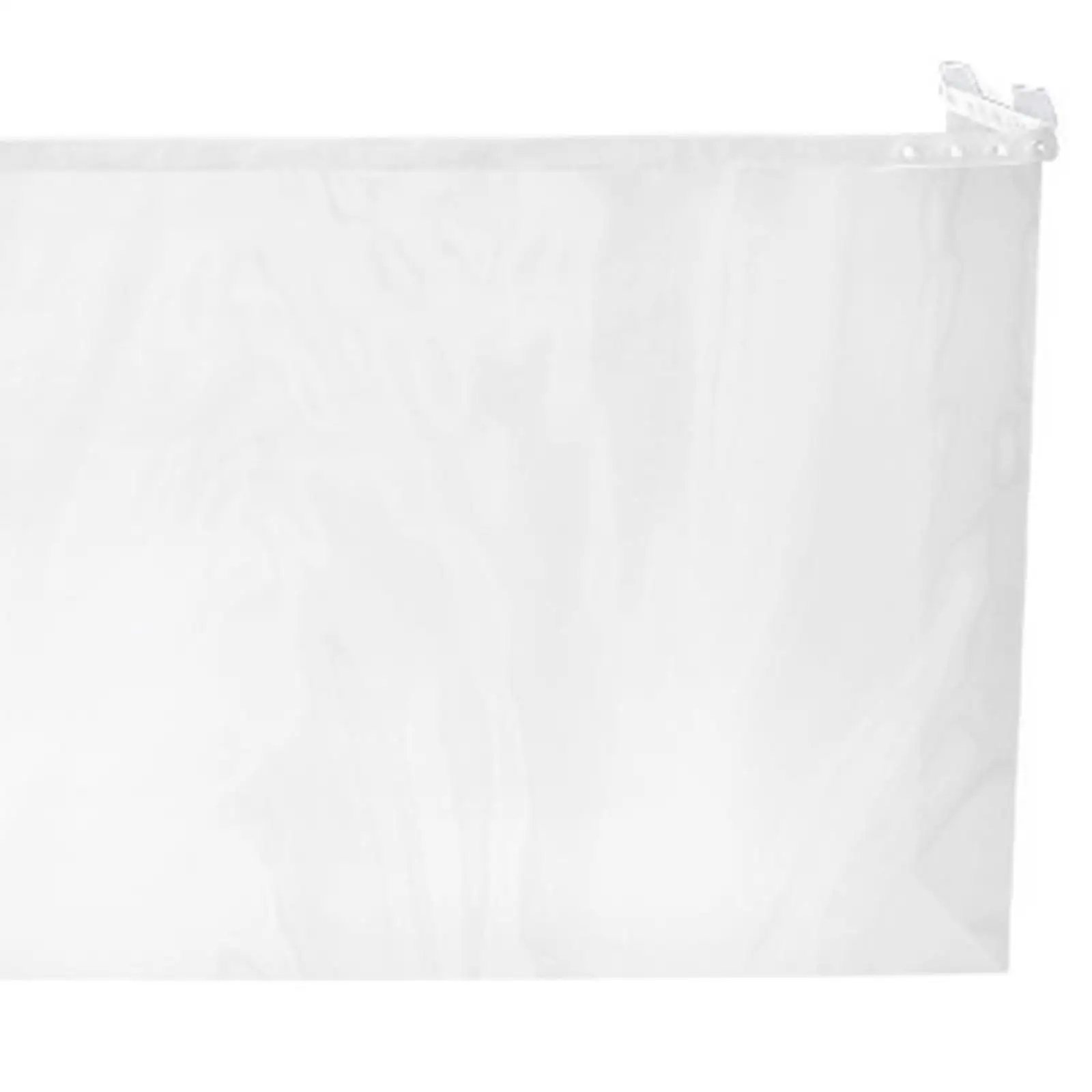 Foldable Splashproof Bathtub Shower Curtain Waterproof Clear EVA Bathroom Curtain for Children Pets