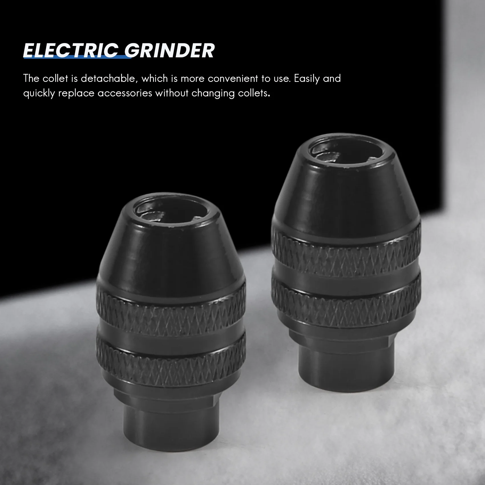 3 ชิ้น Multi Quick Change Keyless Chuck Universal Chuck สําหรับ Dremel 4486 เครื่องมือโรตารี่ 3000 4000 7700 8200