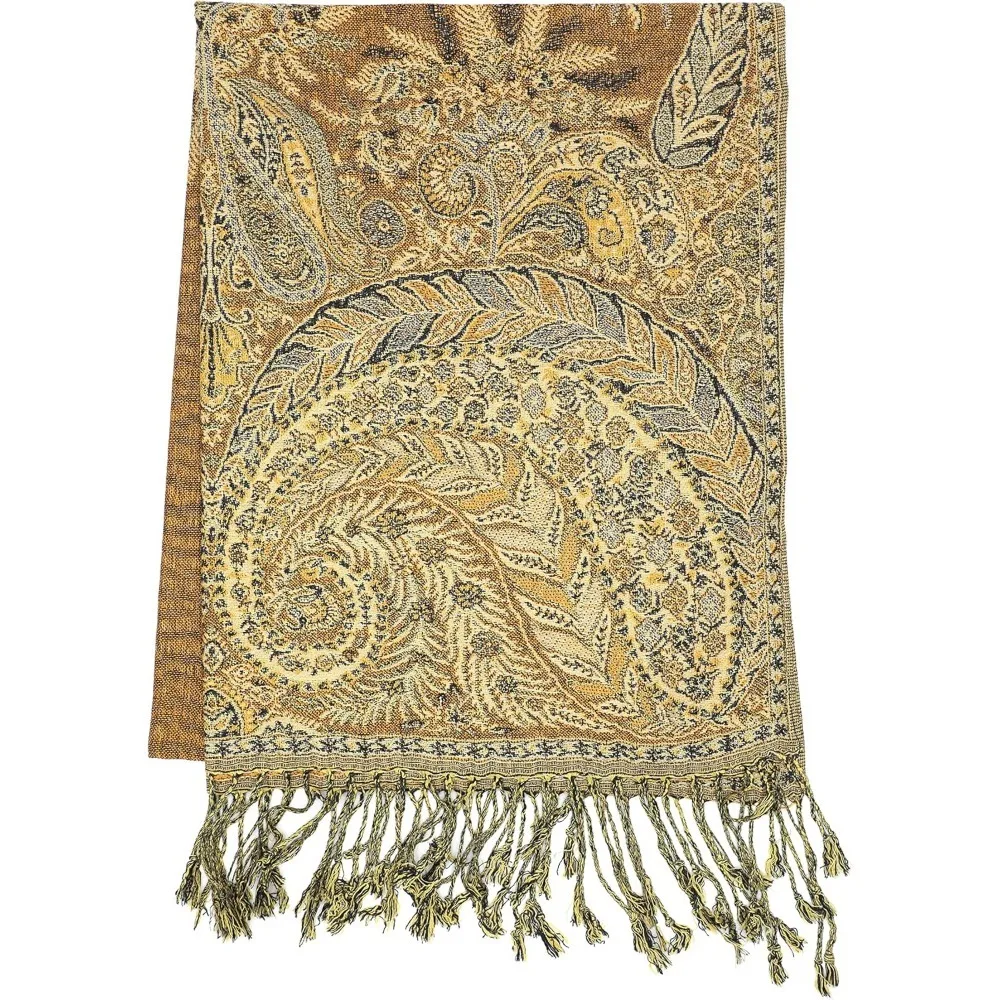 Reversible Scarf, Shawls and Wraps for Evening Dress, Exotic Indian Scarves for All Season
