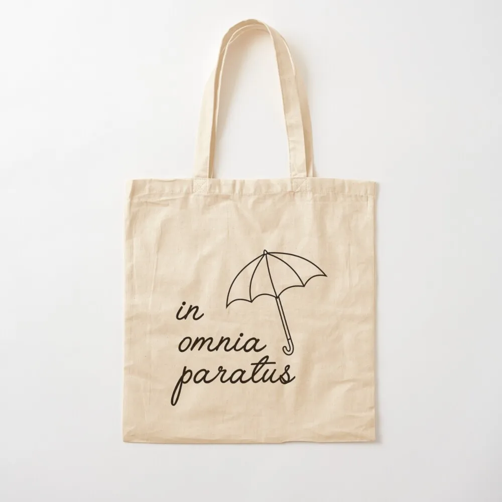 In Omnia Paratus Artwork Tote Bag Customizable tote bag hand bag Canvas Tote