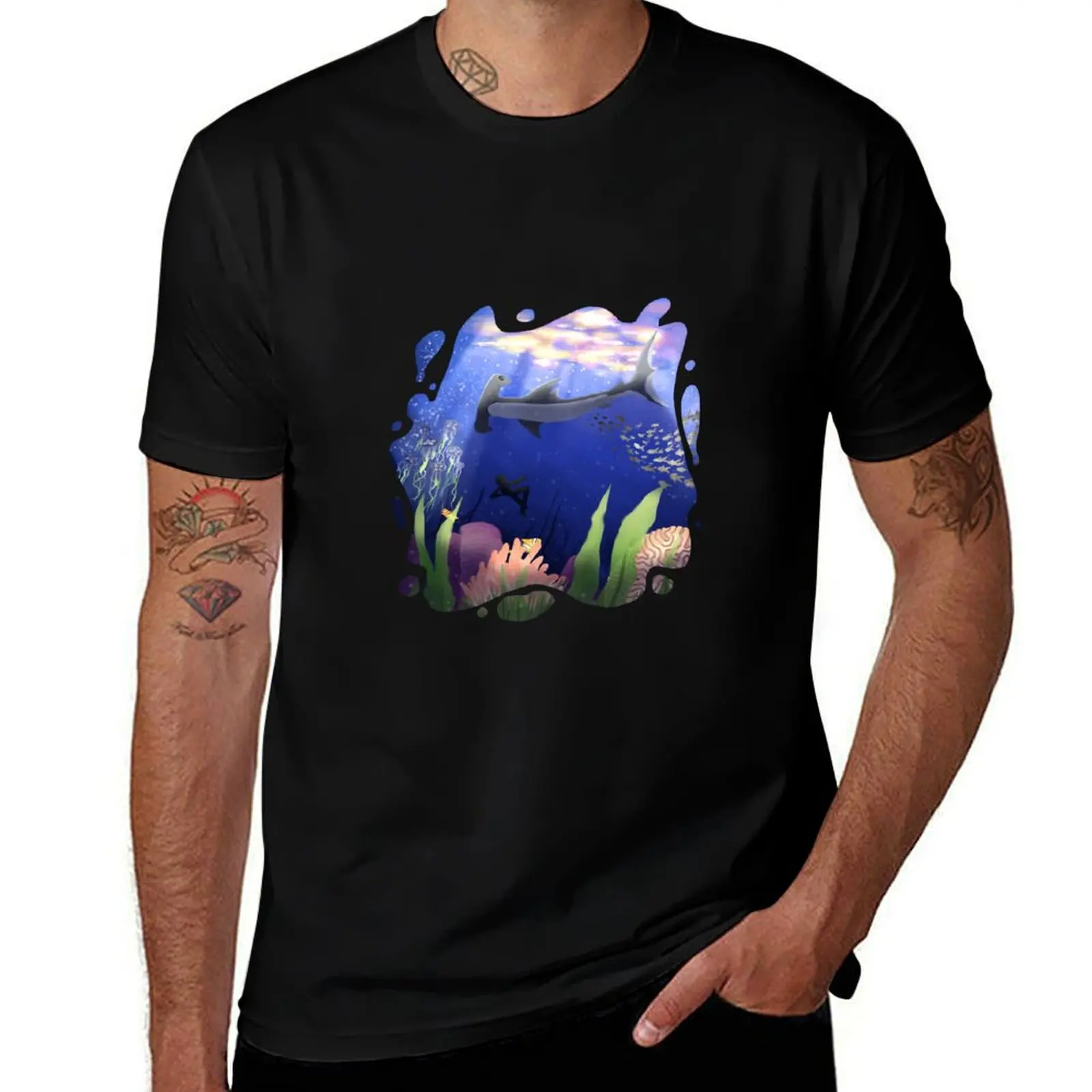 Aquarius : From the Book Sinner T-Shirt Sweat Resistant Workout Tee Shirt T-Shirt