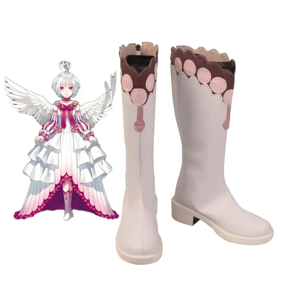 Botas de cosplay The Rising of the Shield Hero Queen Fitoria – sapatos de fantasia de anime de couro personalizados para adultos/crianças