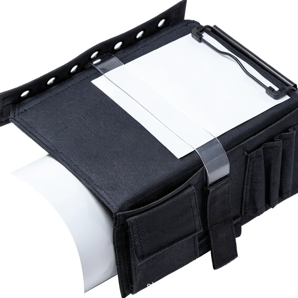 Flight Pilot Kneeboard Chart Holder With Leg Strap Writing Pad Durable Aviation Clipboard For Pilot Log Recording