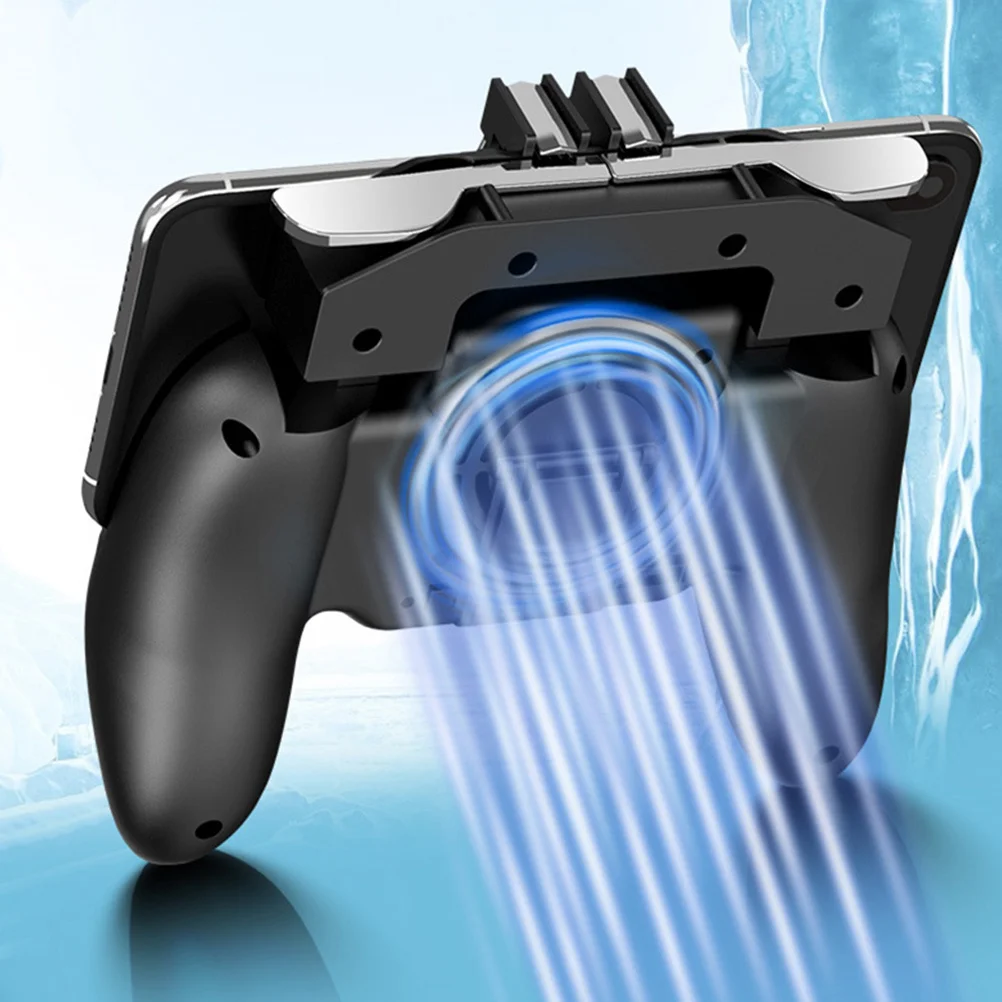 

1Pcs Mobile Game Controller Trigger Game Handle Accessories for Smartphone Non-Slip Easy Install Compatible with Most Phones