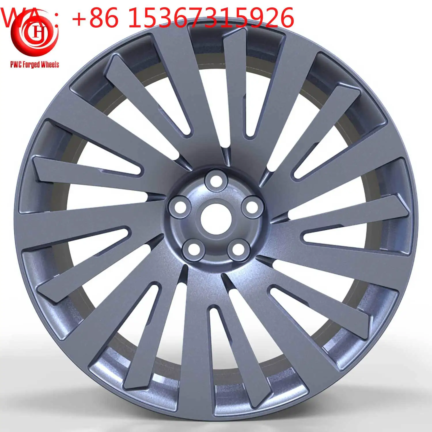 19 Inch Forged Aluminium Alloy Wheels 5x120 40mm ET New Painted New Energy Vehicle Rims