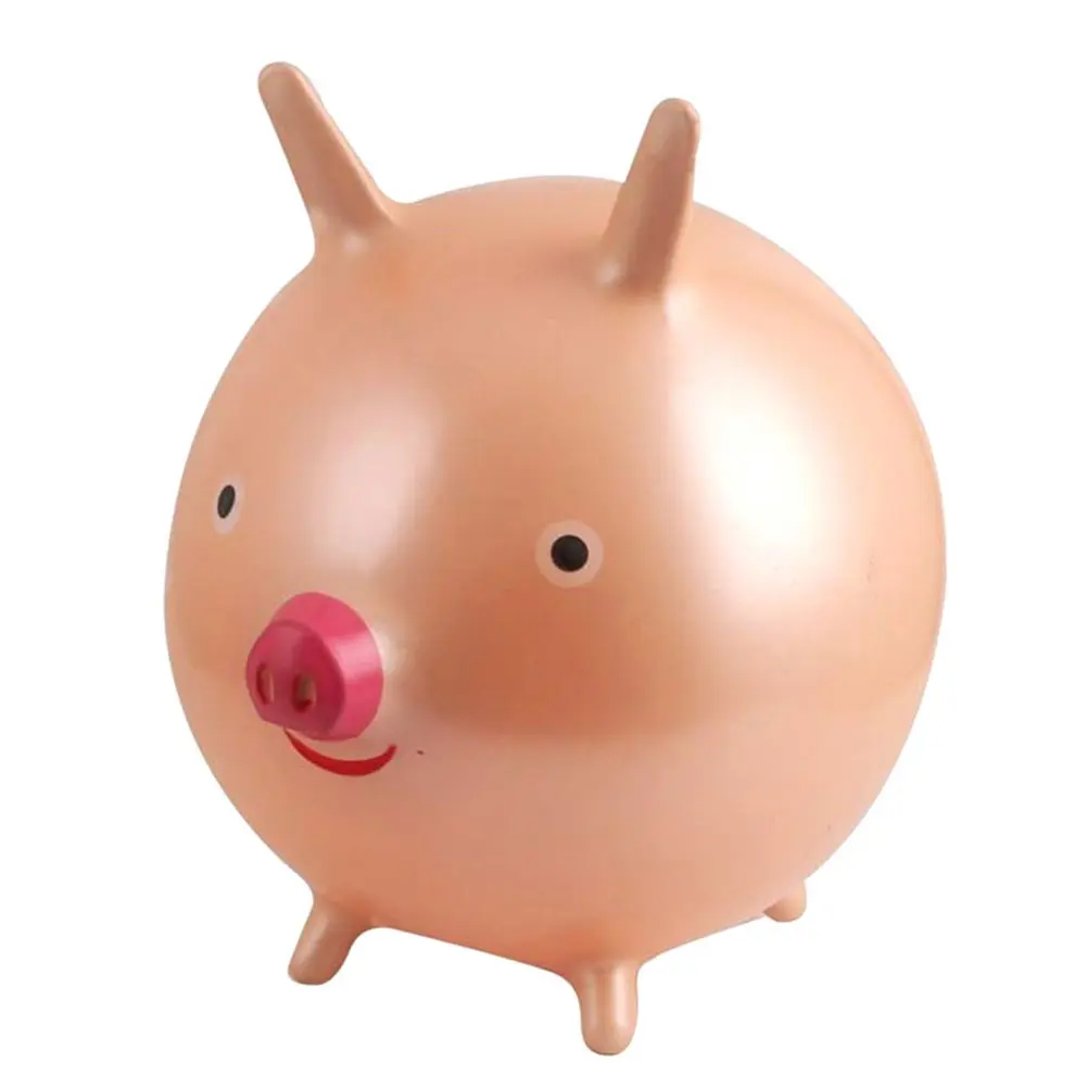 Palla che rimbalza Giocattolo per bambini Premium Cartoon PVC Festa di compleanno Asilo Divertimento Sano Resistenza Equilibrio Coordinazione