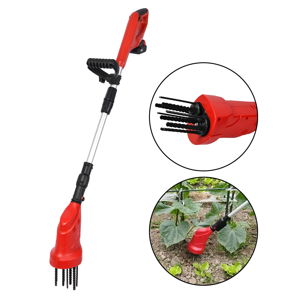 VERTAK 20V Hand Rotary Tiller Small Orchard Soil Ripper Cheap Multifunction Mini Rotavator Tiller Scarifier with Low Price