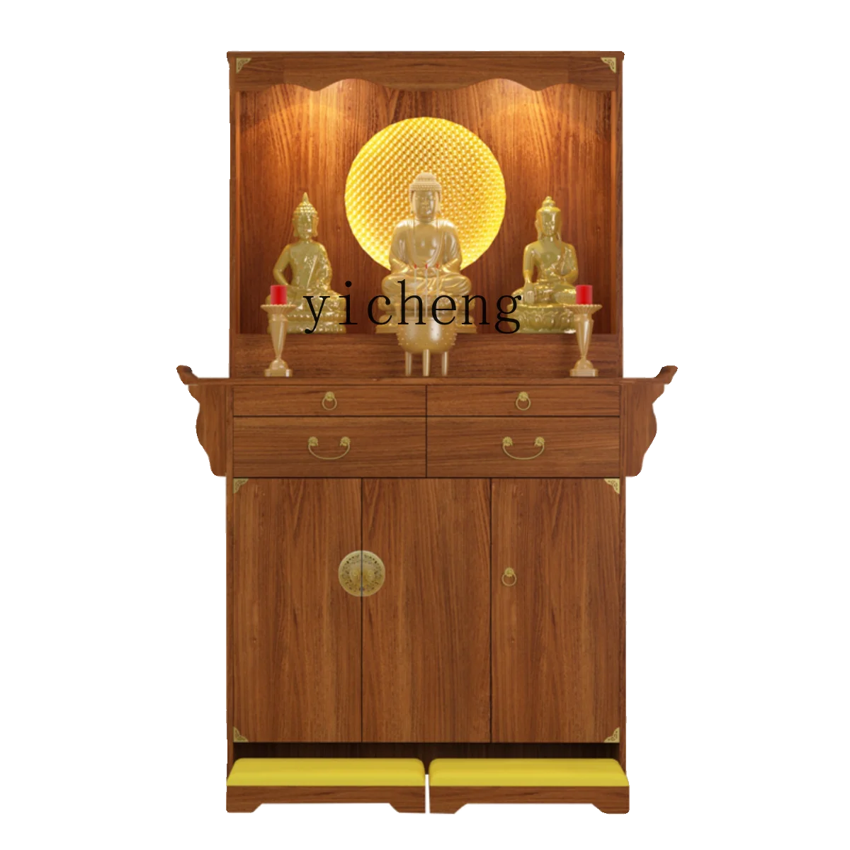 

TQH Buddhist niche vertical cabinet, household offering table, incense case offering cabinet, God of Wealth offering cabinet