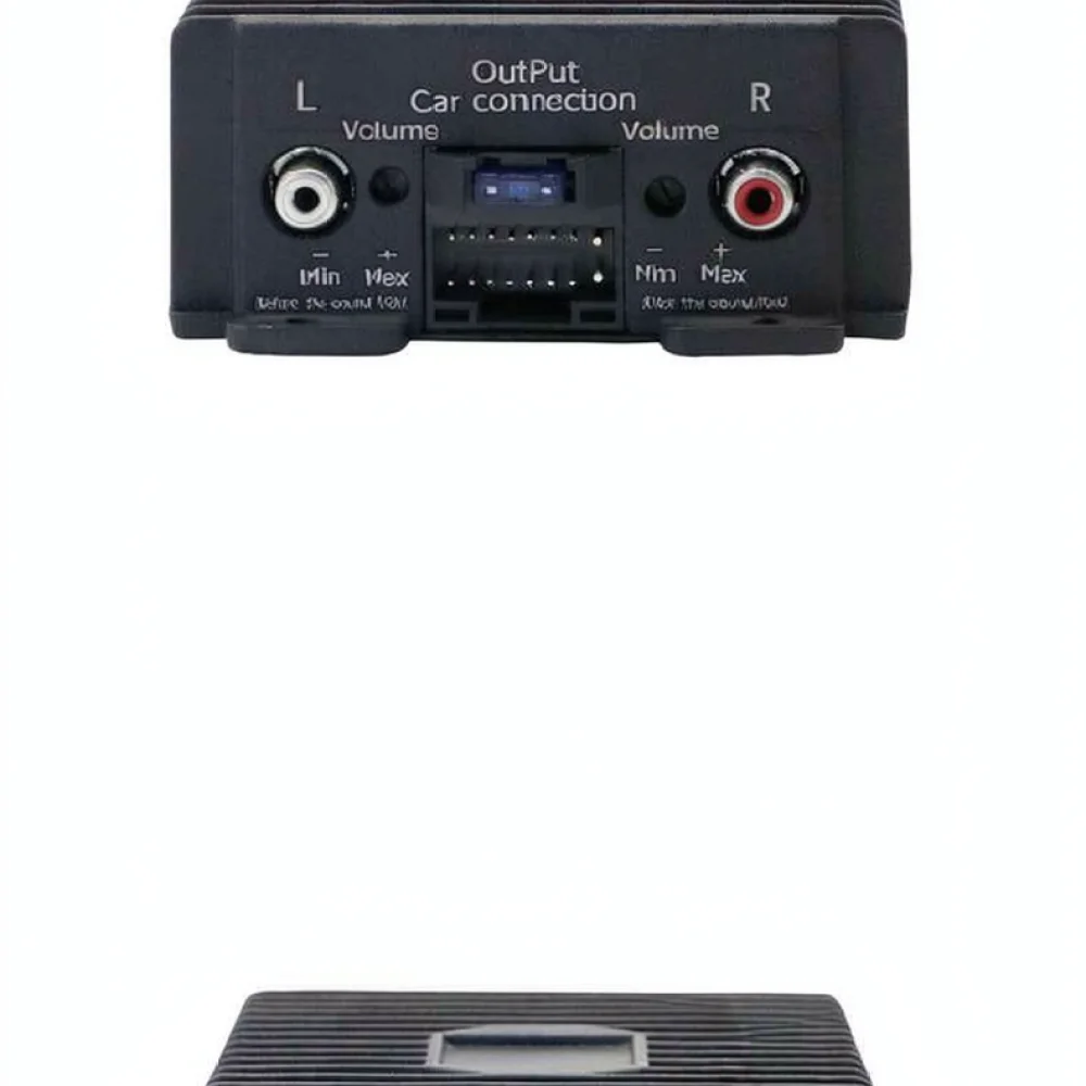 Universal Car DSP Audio Processor 4 Channel Class AB Amplifier High Fidelity Power Booster For Vehicle Speaker System