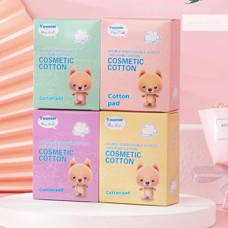 New50/100PCS Thin Cotton Pads Soft Cotton Stretch Disposable For Face Wash Nail Polish Remover Cosmetic Makeup Tools