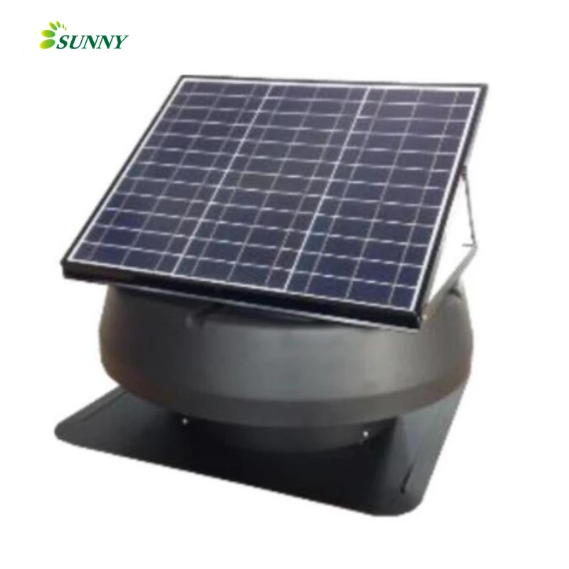 Hot sales 12inch 14inch  large airflow roof mounted solar attic fan