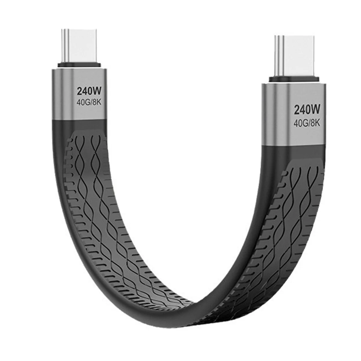 A43I! USB C to USB C Cable, 240W Type C to Type C Fast Charging Cable 40Gbps USB C Data Cable 8K@60Hz for 15/15 Pro Max