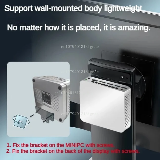 

Мини-компьютер для дома и офиса, высокопроизводительный, экологичный [Core i3-1215U] 16G+512G/D80, однопроцессорный