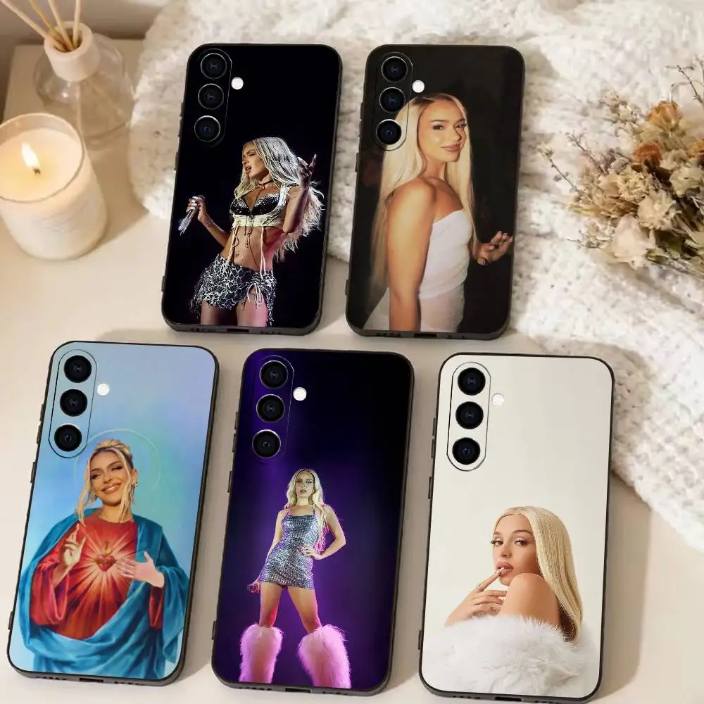 Reggaeton Singer Bad Gyal  Phone Case For Samsung Galaxy A73,A72,A71,A70,A53,A52,A51,Soft Silicone Black Cover