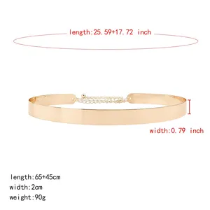 8 main sales gold belts for party dresses - №4