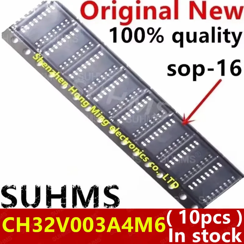 (10piece) 100% New CH32V003A4M6 CH32V003 A4M6 sop-16