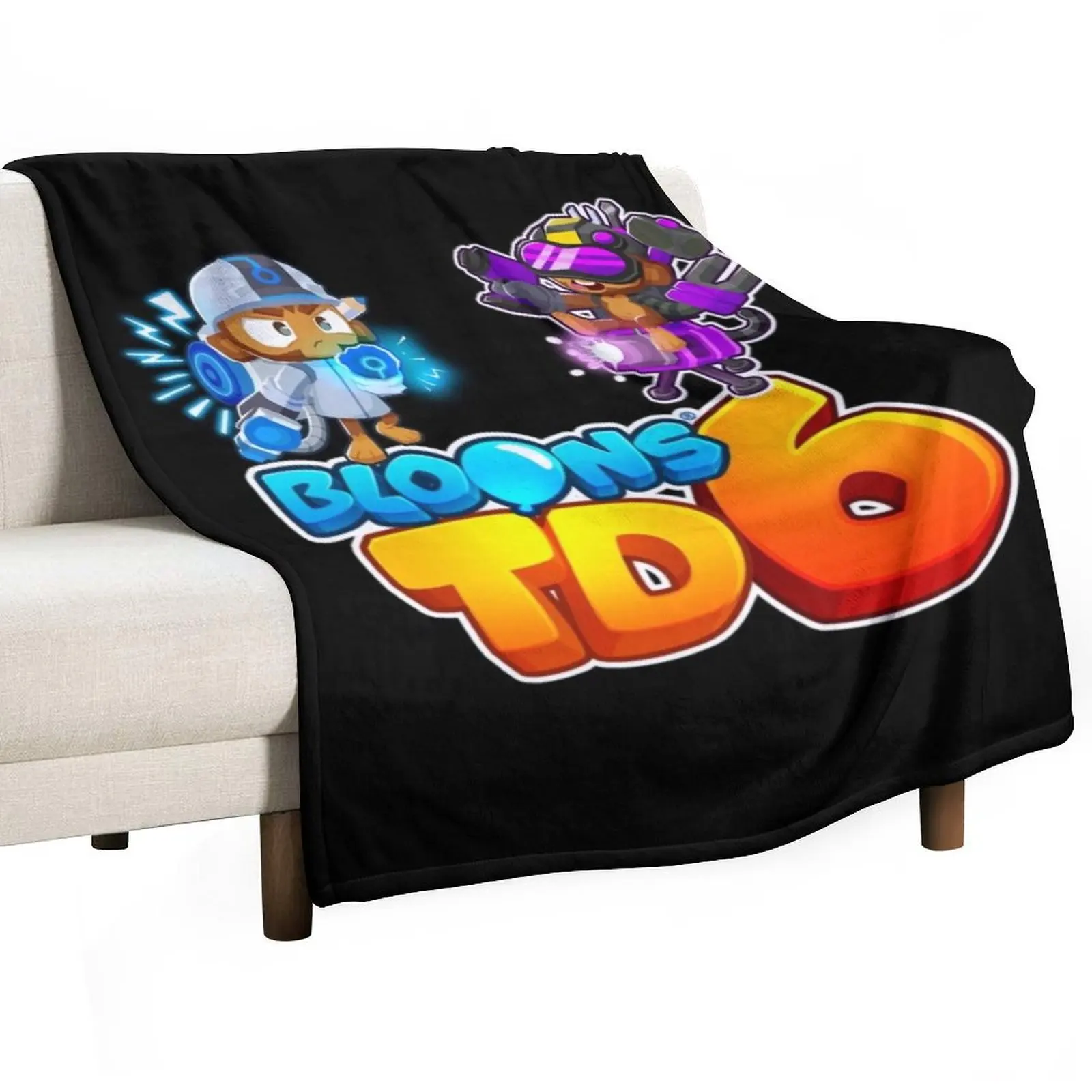 

Bloons TD6 Throw Blanket christmas decoration Blankets For Sofas Fashion Sofas Luxury Throw Blankets