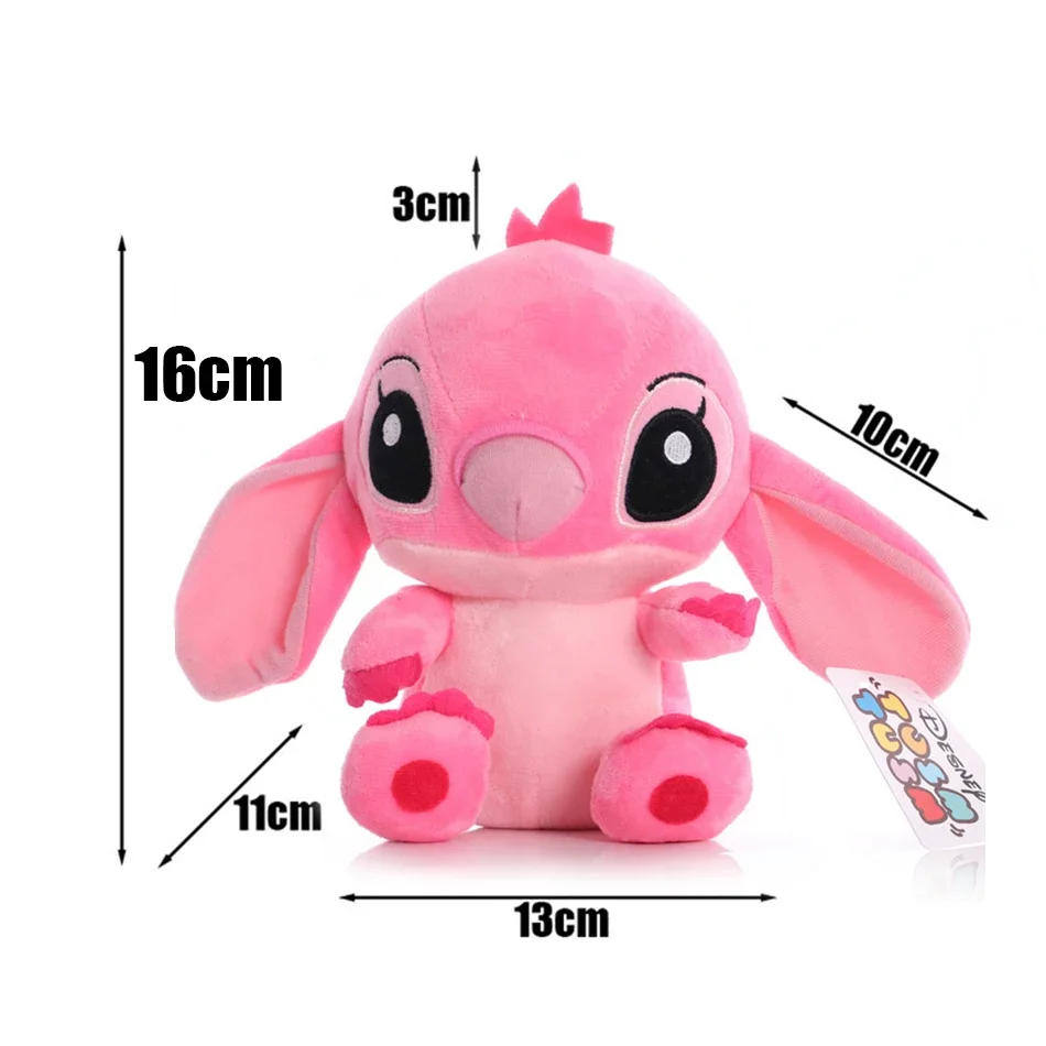 12cm 20cm 25cm Stitch Stuffed Plush Models Cartoon Stuffed Plush Dolls Anime Plush Baby Toys Kawaii Kids Birthday Gift