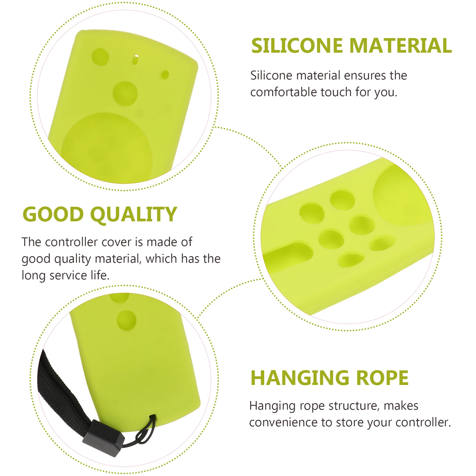 

1 Set Silicone Remote Control Cover Compatible With Fire Stick Dust-Proof Anti-Scratch Protective Case For