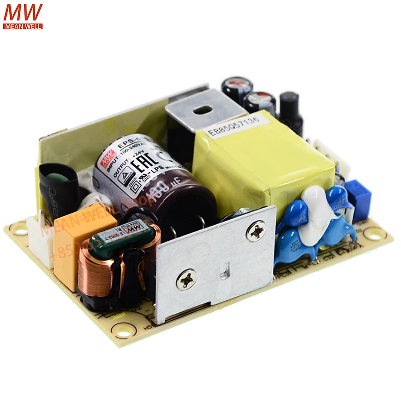 MEAN WELL 65W Single Output Switching Power Supply EPS-65S-5 EPS-65S-7.5 EPS-65S-12 EPS-65S-15 EPS-65S-24 EPS-65S-48