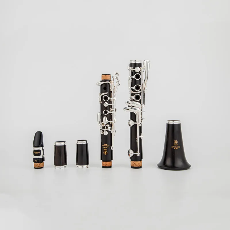 650 Professional Bb Clarinet  PRESTIGE Ebony Clarinets Ebony Wood Silver Plating Key Musical Instruments Case Mouthpiece Reeds