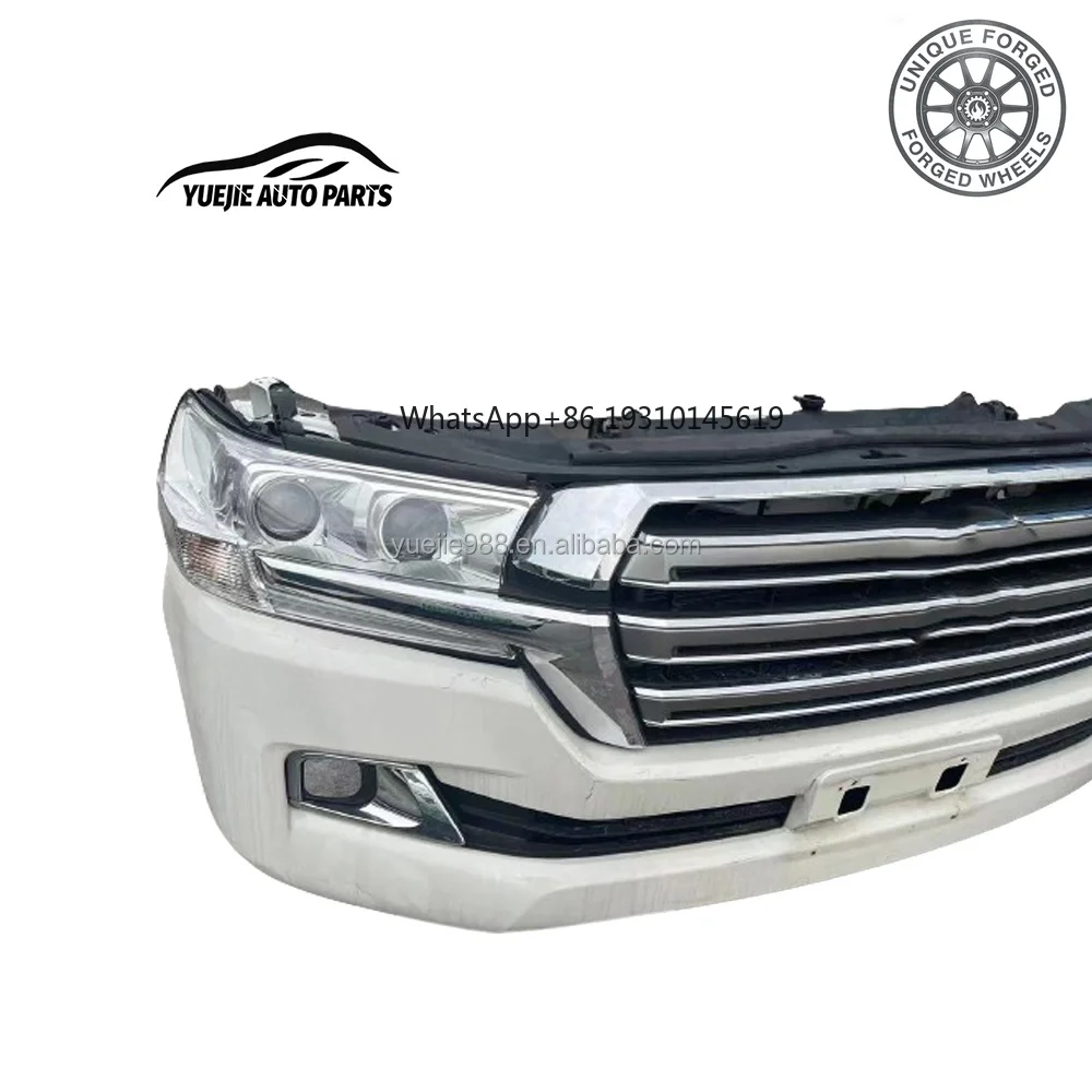 

26 Style Hot Selling High Quality Car Front Bumper Assembly For toyota Land Cruiser J200 Front Bumper Front Nose
