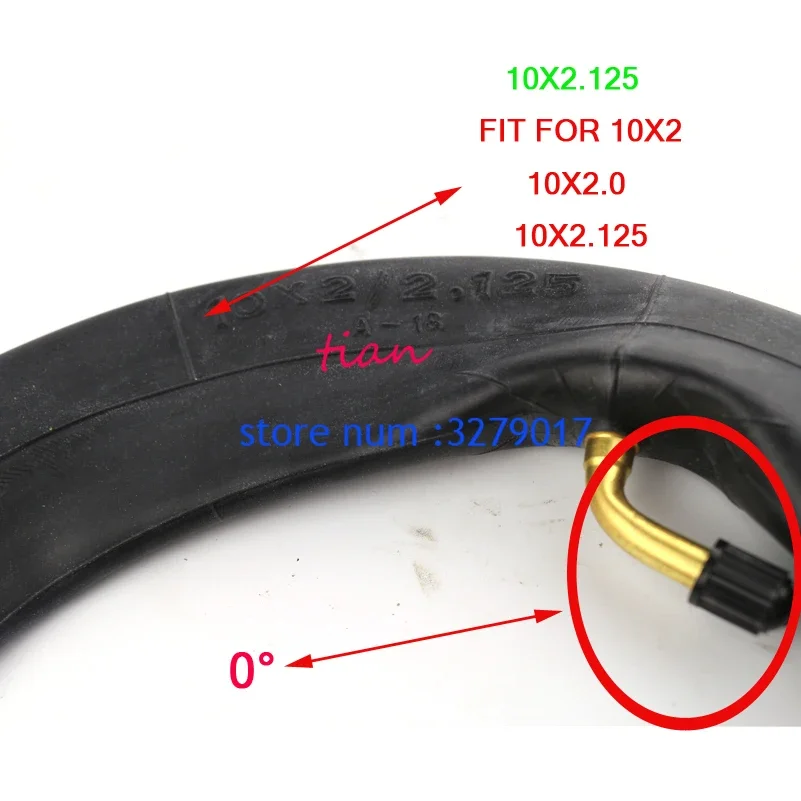 Tubo de neumático hecho en china para bicicleta, triciclo, cochecito de bebé, bicicleta de 3 ruedas, tubo interior 10x2, bicicleta Schwinn Trike