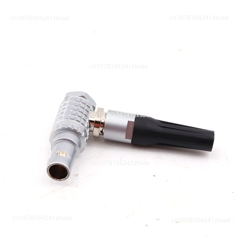 

Metal connector elbow 90 curved angle type, push-pull self-locking FHG 0B1B 2-core 3-core 6-core 7-core aviation plug