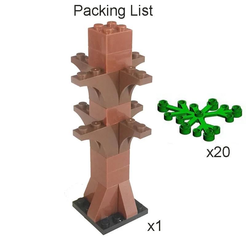 Enlighten Building Block City Lift the Cherry Avenue Road Tree Educational Bricks Toy Boy Gift-No Box