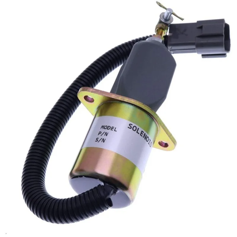 

Для топливного соленоида 12 В 1751ES-12A3UC12B1S 129953-77811 для Hyundai R60-5 R55-7 4TNV98