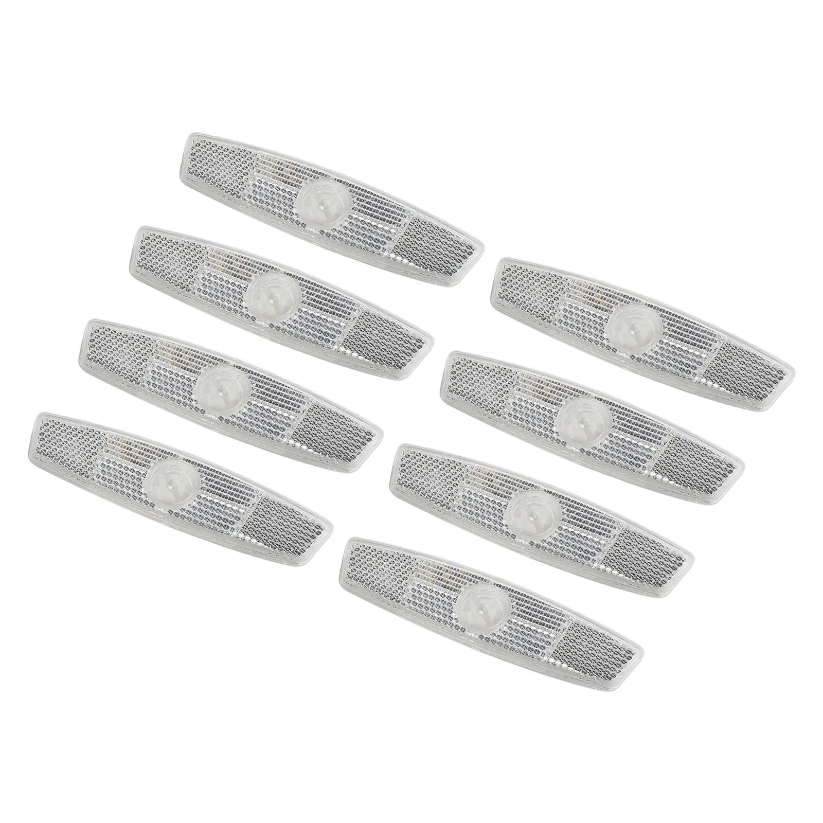 

Bicycle Spoke Reflectors 8 Piece Cat Eye Plastic Rear Reflector Reflectors Set Spoke Reflectors White/yellow Options
