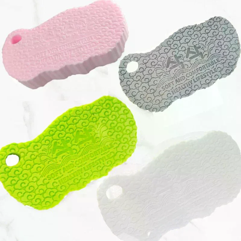 Bath Sponge Brush Exfoliating Scrubber Magic Rub Mud Sponge For Adults Baby Kids Household Shower Scrub Cloth Bathing Painless