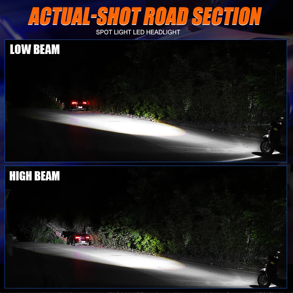 أوسرام دراجة نارية المصباح PX43T HS1 LED مصباح الضباب HS1 LED موتو لمبات مرحبا/لو شعاع للدراجات النارية سكوتر المصابيح الأمامية 5 واط 550/700LM