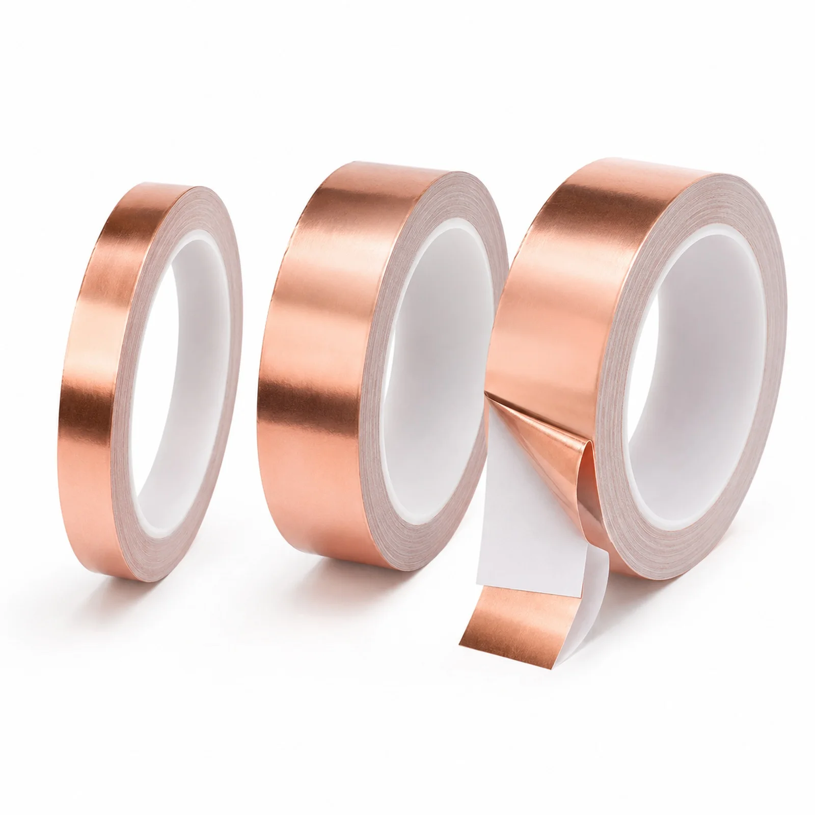 1/3/5 Roll Single-Sided Copper Foil Tape Conductive Shielding Tape Snail Tape Colored Glass Home Appliances Circuit Repair view 6
